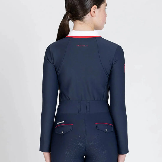 Maximilian Equestrian YR Concept Long Sleeve Polo Shirt by Maximilian Equestrian at  Try A Bit