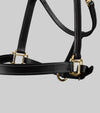 Traditional Leather Headcollar Black by Premier Equine Int. Ltd. at  Try A Bit