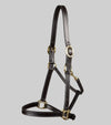 PTraditional Leather Headcollar Black by Premier Equine Int. Ltd. at  Try A Bit