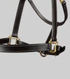 PTraditional Leather Headcollar Black by Premier Equine Int. Ltd. at  Try A Bit