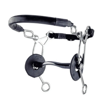 Trust Sweet Iron Medium Port- Hackamore Combi (Trial Bit) by Trust Equestrian at  Try a Bit