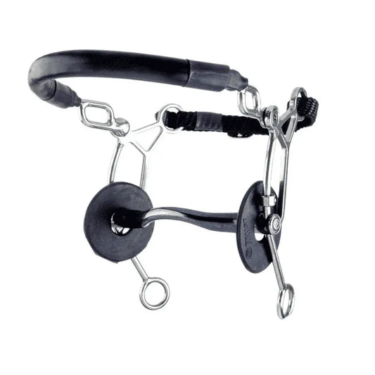Trust Sweet Iron Medium Port- Hackamore Combi (Trial Bit) by Trust Equestrian at  Try a Bit