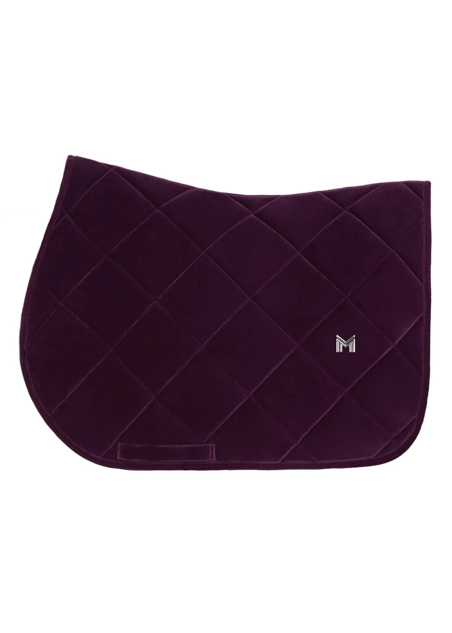 Velvet Jumping Saddle Pad (Amethyst) by Maximilian Equestrian at  Try A Bit