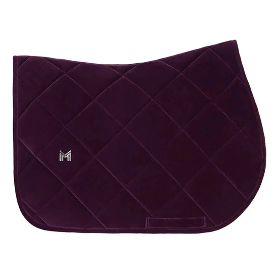 Maximilian Equestrian Velvet Jumping Saddle Pad by Maximilian Equestrian at  Try A Bit