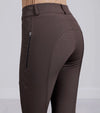 Valerius Womens Gel Full Seat Riding Breeches Brown by Premier Equine Int. Ltd. at  Try A Bit