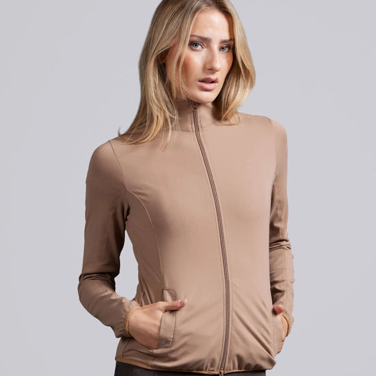 Valerius Womens Jacket Latte by Premier Equine Int. Ltd. at  Try A Bit
