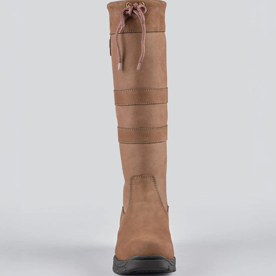 Vallico Waterproof Country Boot Brown by Premier Equine Int. Ltd. at  Try A Bit