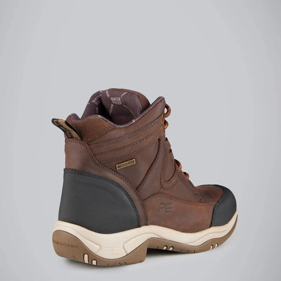 Vinci II Waterproof Laced Boots Brown by Premier Equine Int. at  Try A Bit