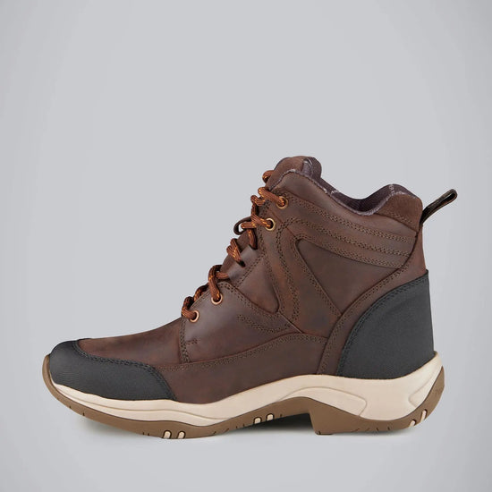 Vinci II Waterproof Laced Boots Brown by Premier Equine Int. at  Try A Bit