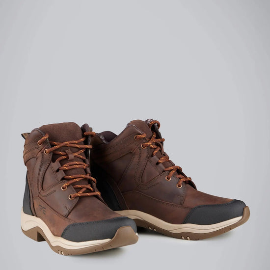 Vinci II Waterproof Laced Boots Brown by Premier Equine Int. at  Try A Bit
