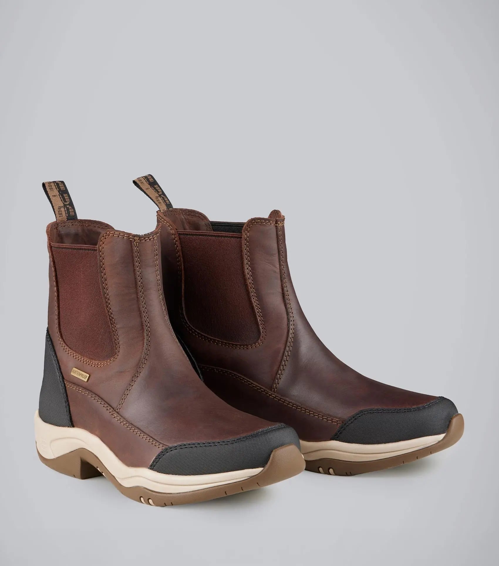 Vinci II Waterproof Boots Brown by Premier Equine Int. at  Try A Bit