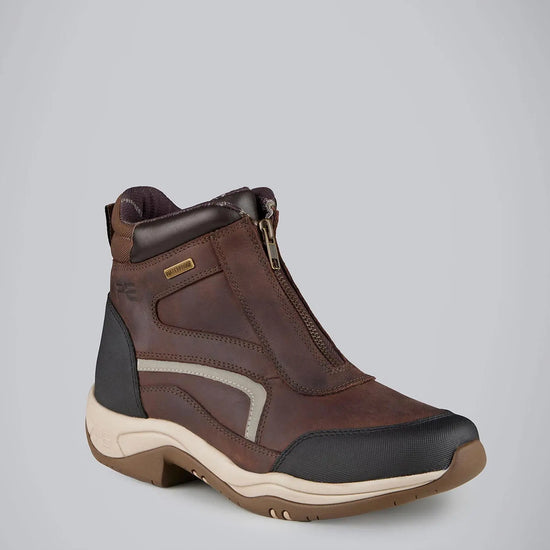 Vinci II Waterproof Zip Front Boots Brown by Premier Equine Int. at  Try A Bit
