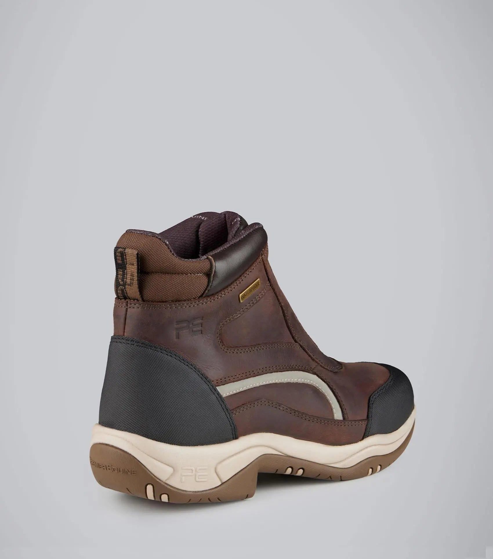Vinci II Waterproof Zip Front Boots Brown by Premier Equine Int. at  Try A Bit