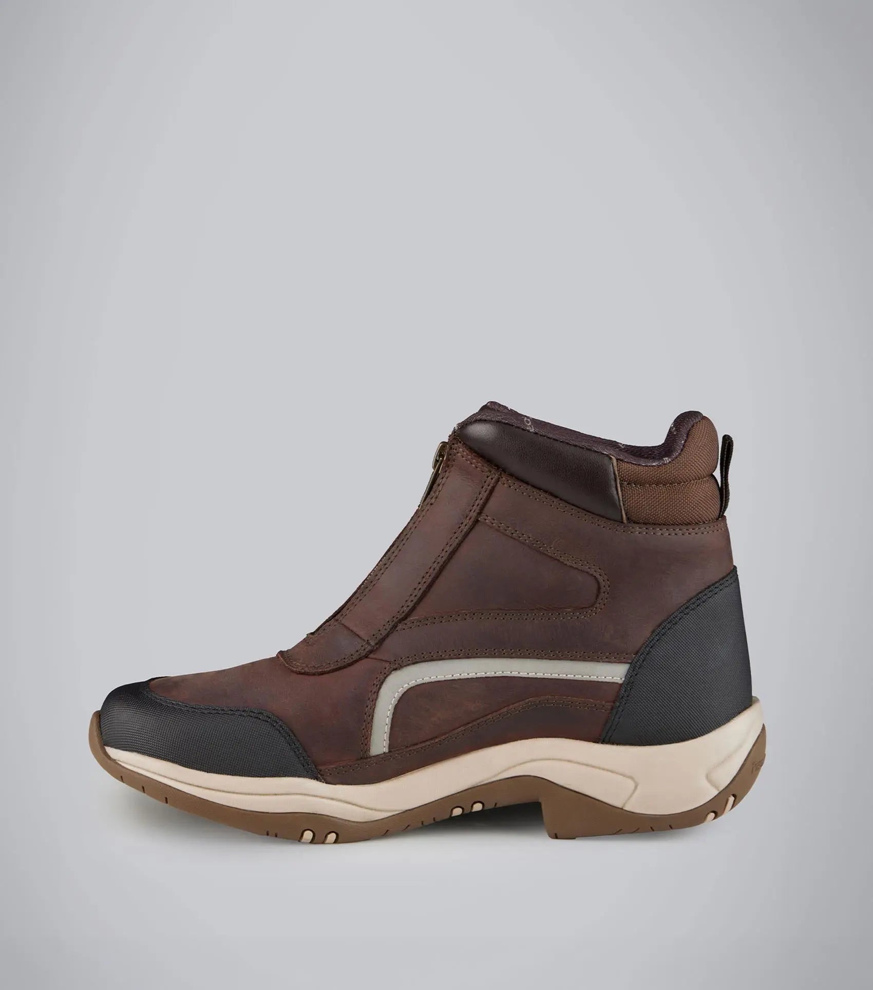 Vinci II Waterproof Zip Front Boots Brown by Premier Equine Int. at  Try A Bit