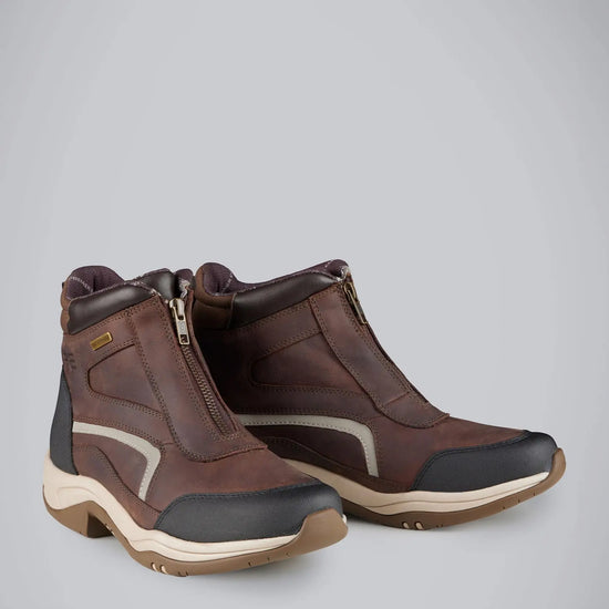 Vinci II Waterproof Zip Front Boots Brown by Premier Equine Int. at  Try A Bit