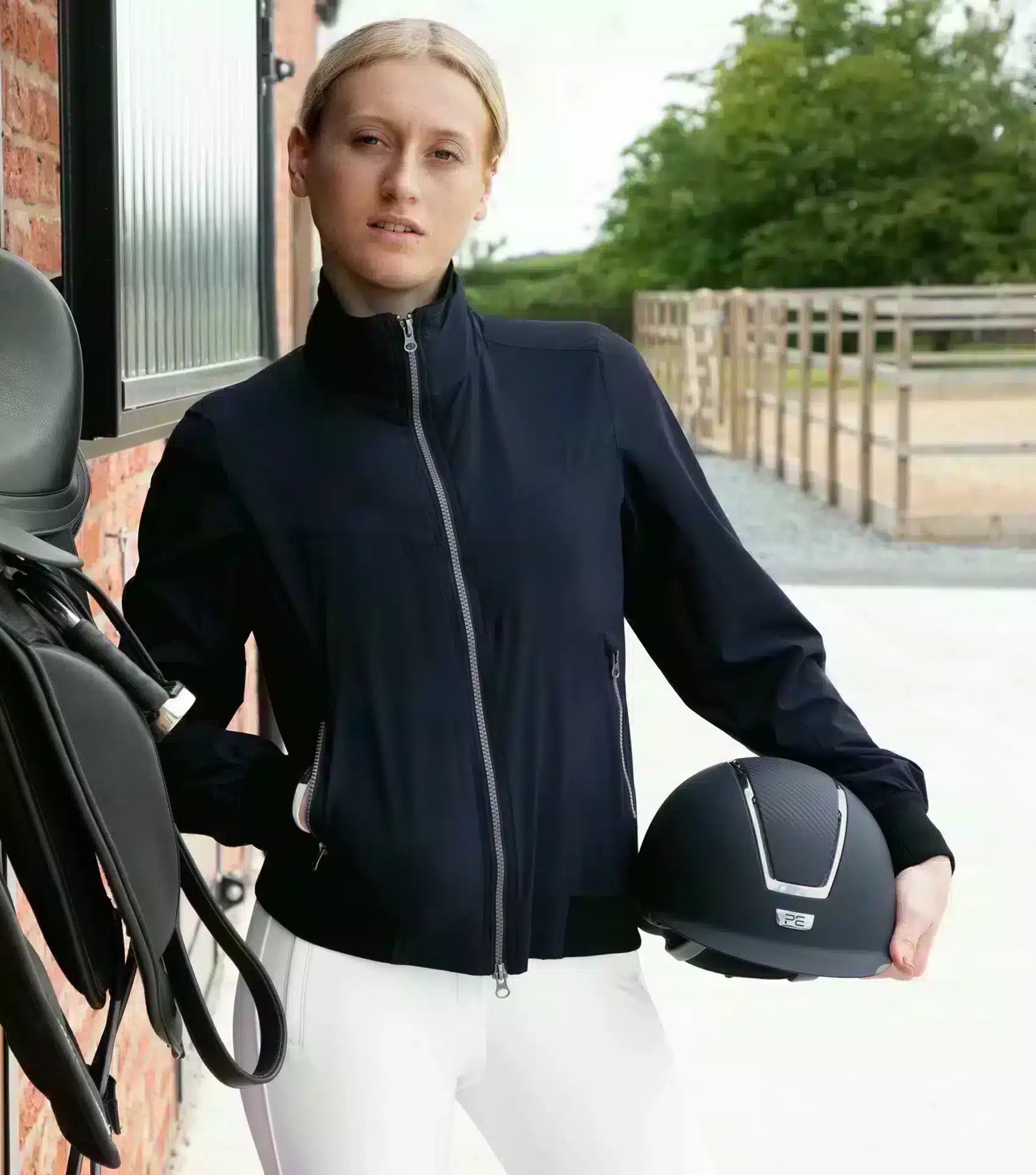 Premier Equine Voltana Ladies Riding Bomber Jacket by Premier Equine at  Try a Bit