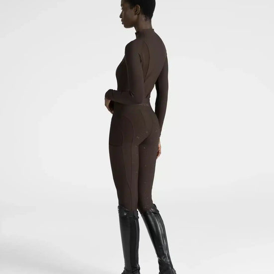 Maximilian Equestrian Outline Riding Leggings Chocolate by Maximilian Equestrian at  Try a Bit