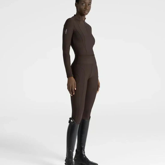 Maximilian Equestrian Outline Riding Leggings Chocolate by Maximilian Equestrian at  Try a Bit