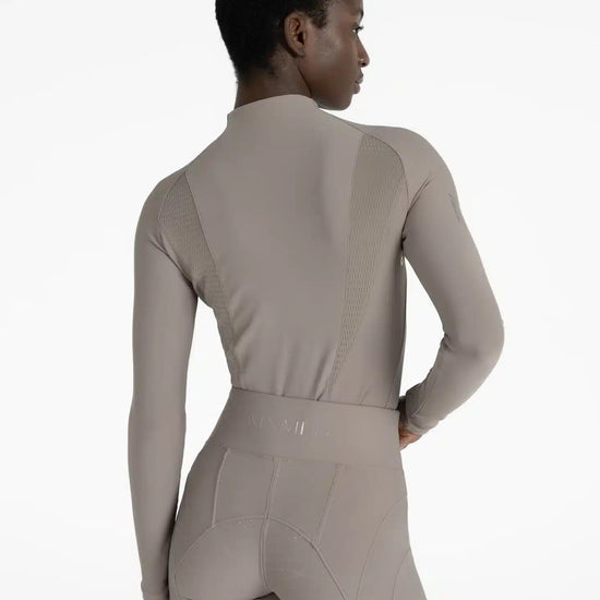 Maximilian Equestrian Frame Long Sleeve Base Layer Performance Riding Top by Maximilian Equestrian at  Try a Bit