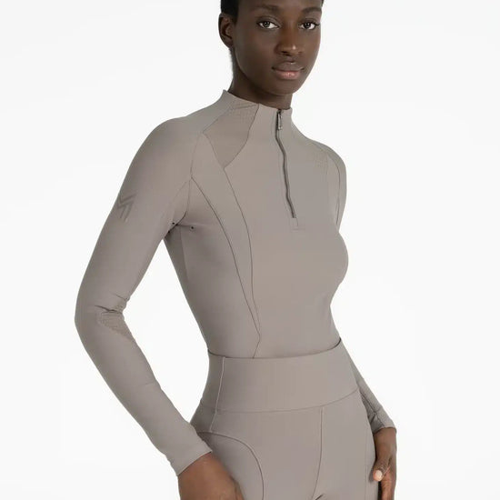 Maximilian Equestrian Frame Long Sleeve Base Layer Performance Riding Top by Maximilian Equestrian at  Try a Bit