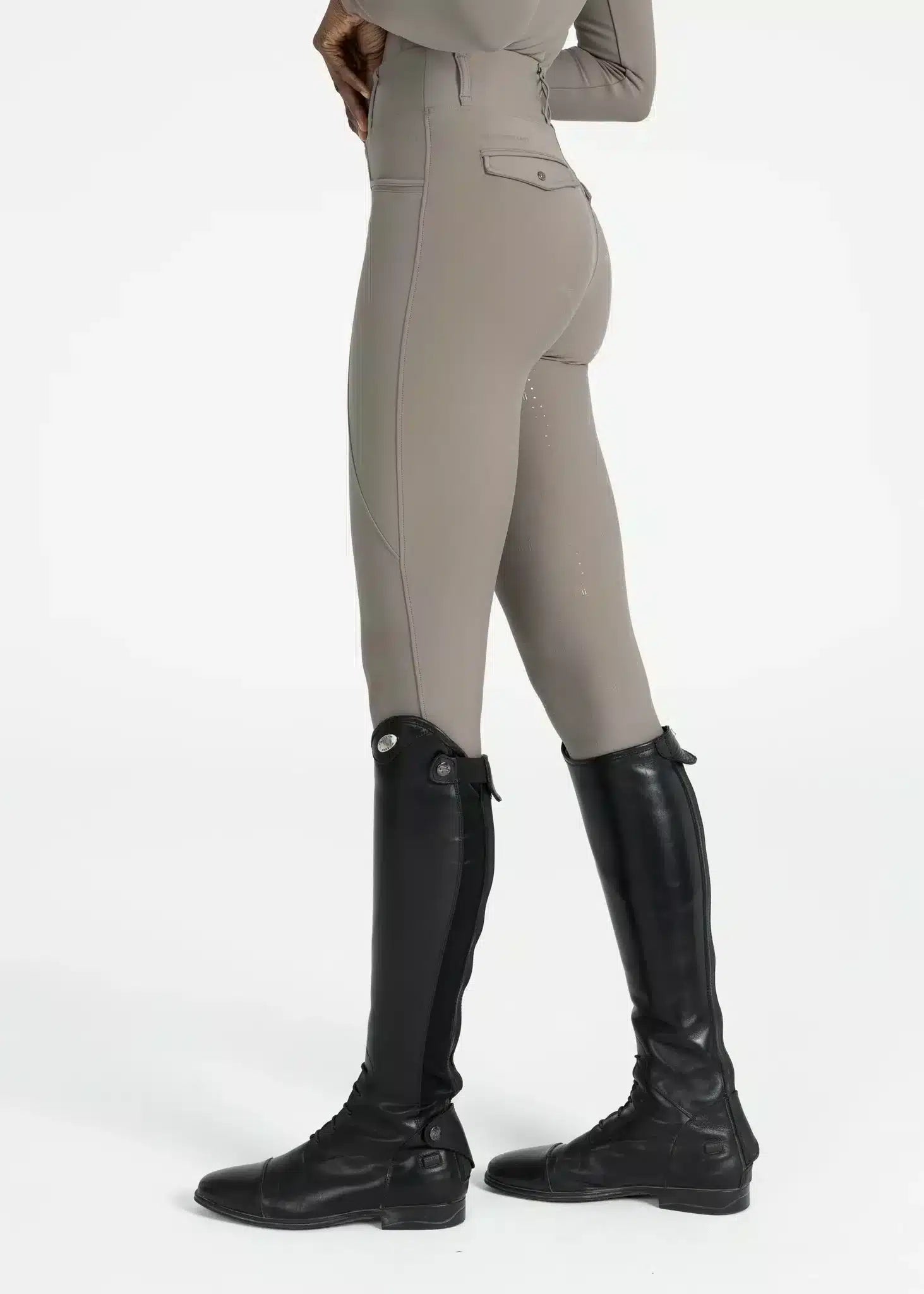 Maximilian Equestrian Pro Riding Leggings Taupe by Maximilian Equestrian at  Try a Bit