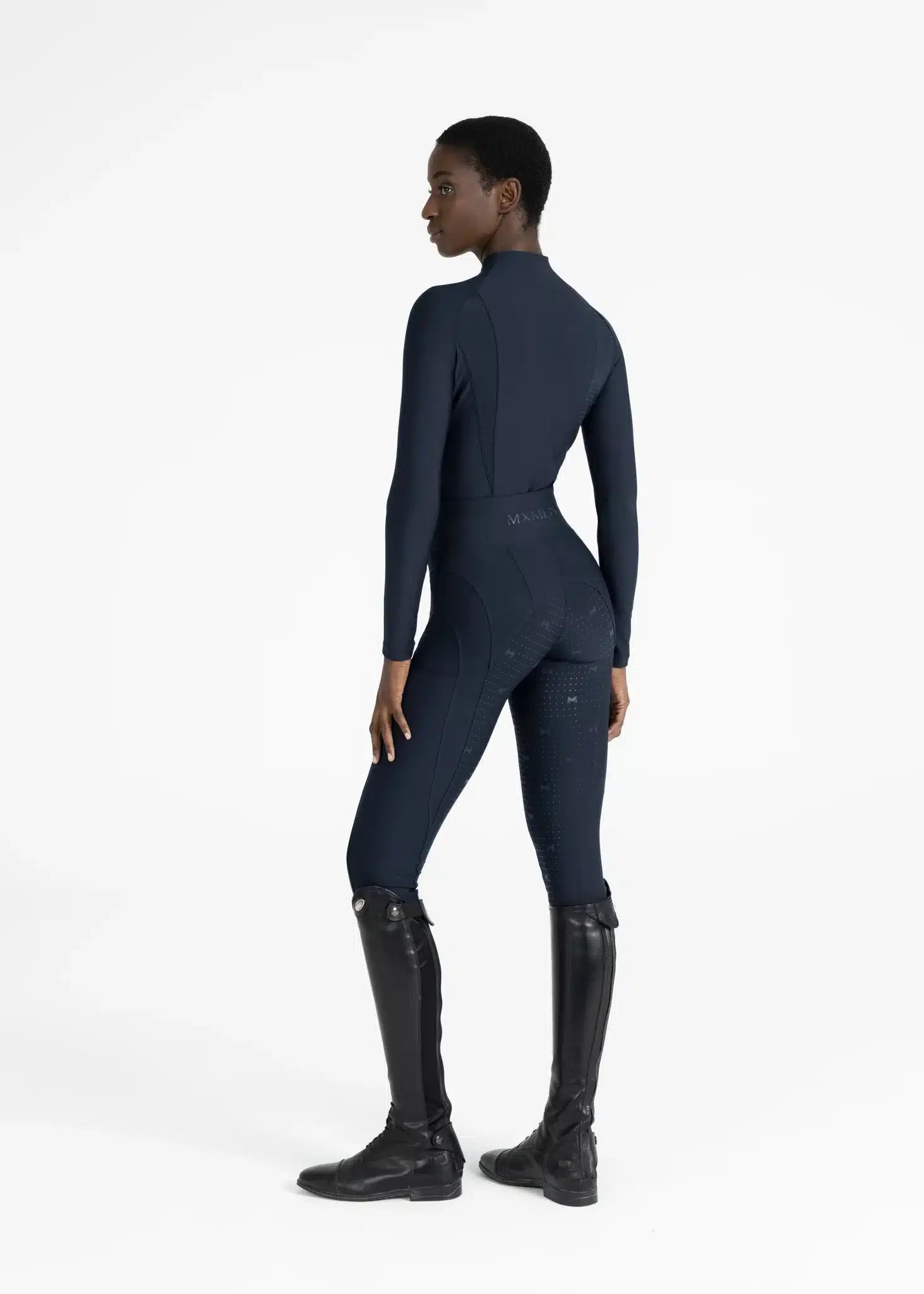 Maximilian Equestrian Frame Long Sleeve Base Layer Performance Riding Top by Maximilian Equestrian at  Try a Bit