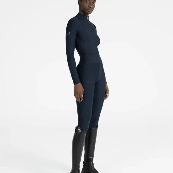 Maximilian Equestrian Outline Riding Leggings Atlantic by Maximilian Equestrian at  Try a Bit