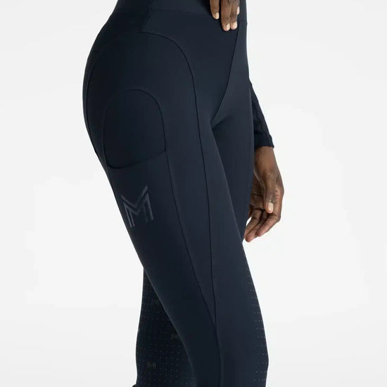Maximilian Equestrian Outline Riding Leggings Atlantic by Maximilian Equestrian at  Try a Bit