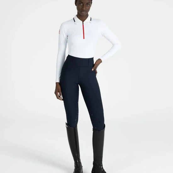 Maximilian Equestrian Pro Riding Leggings Atlantic by Maximilian Equestrian at  Try a Bit