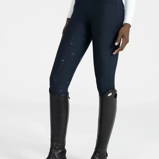 Maximilian Equestrian Pro Riding Leggings Atlantic by Maximilian Equestrian at  Try a Bit