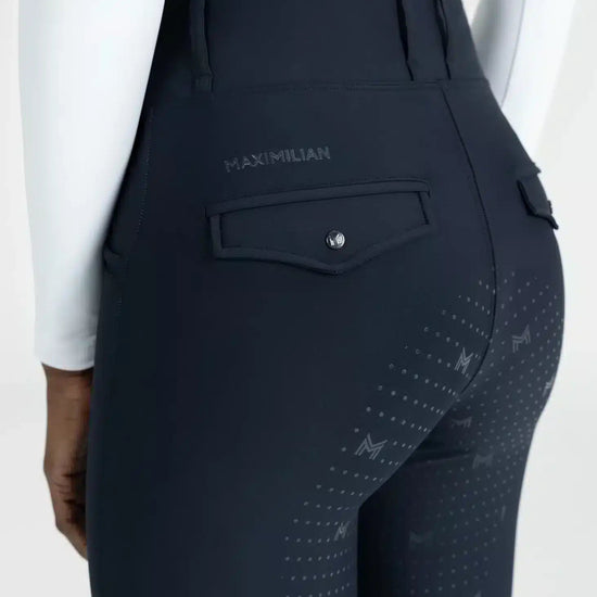 Maximilian Equestrian Pro Riding Leggings Atlantic by Maximilian Equestrian at  Try a Bit