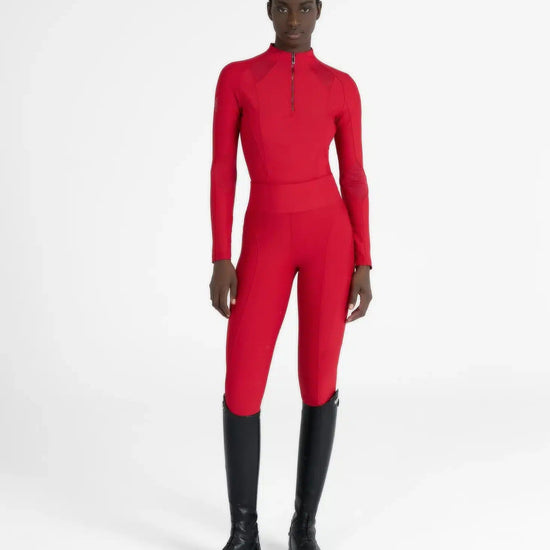 Maximilian Equestrian Frame Long Sleeve Base Layer Performance Riding Top by Maximilian Equestrian at  Try a Bit