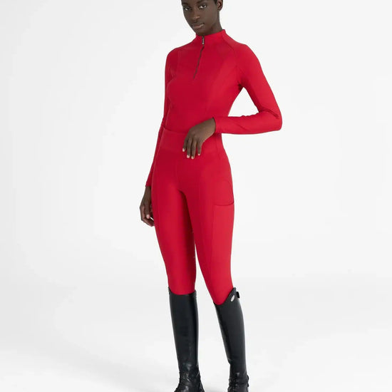 Maximilian Equestrian Frame Long Sleeve Base Layer Performance Riding Top by Maximilian Equestrian at  Try a Bit