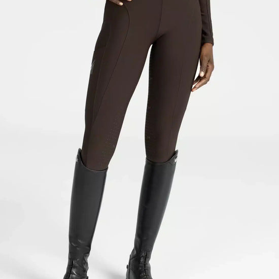 Maximilian Equestrian Outline Riding Leggings Chocolate by Maximilian Equestrian at  Try a Bit
