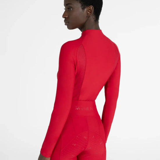 Maximilian Equestrian Frame Long Sleeve Base Layer Performance Riding Top by Maximilian Equestrian at  Try a Bit