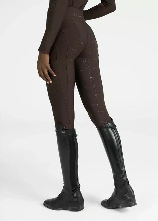 Maximilian Equestrian Outline Riding Leggings Chocolate by Maximilian Equestrian at  Try a Bit