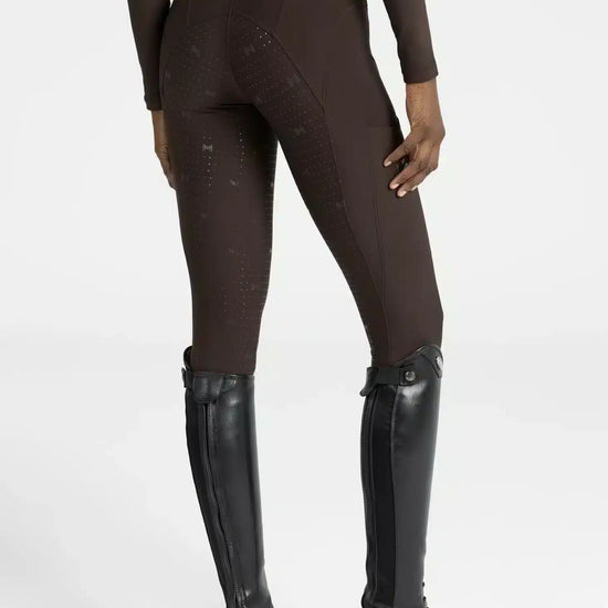 Maximilian Equestrian Outline Riding Leggings Chocolate by Maximilian Equestrian at  Try a Bit