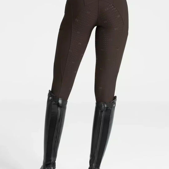 Maximilian Equestrian Outline Riding Leggings Chocolate by Maximilian Equestrian at  Try a Bit
