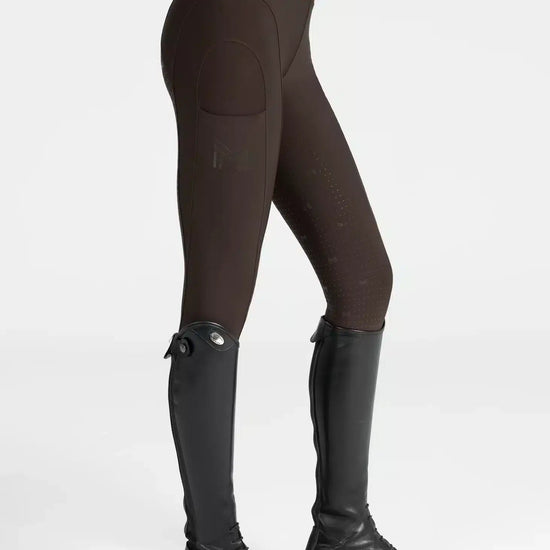 Maximilian Equestrian Outline Riding Leggings Chocolate by Maximilian Equestrian at  Try a Bit