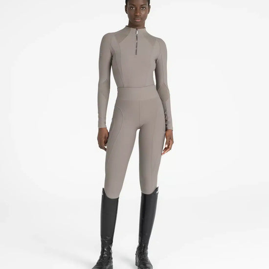 Maximilian Equestrian Frame Long Sleeve Base Layer Performance Riding Top by Maximilian Equestrian at  Try a Bit