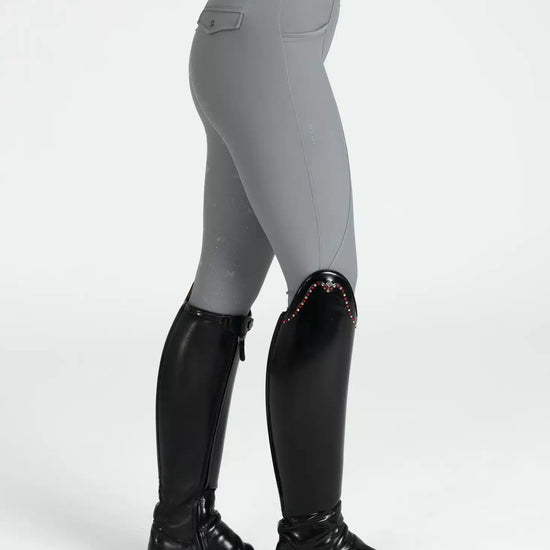 Maximilian Equestrian Pro Riding Leggings Titanium by Maximilian Equestrian at  Try a Bit