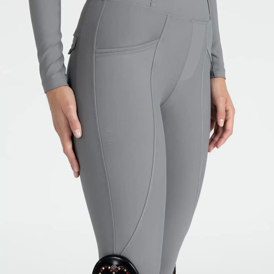 Maximilian Equestrian Pro Riding Leggings Titanium by Maximilian Equestrian at  Try a Bit