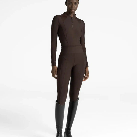 Maximilian Equestrian Frame Long Sleeve Base Layer Performance Riding Top by Maximilian Equestrian at  Try a Bit