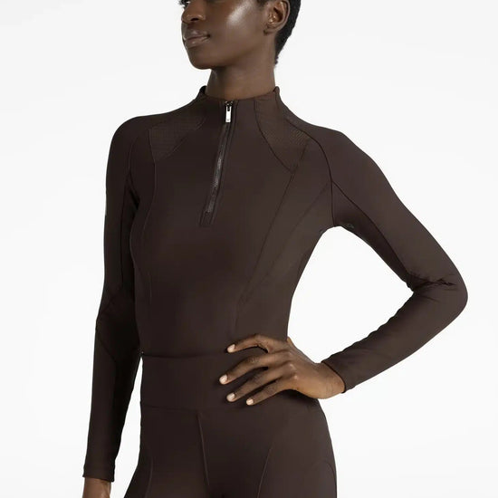 Maximilian Equestrian Frame Long Sleeve Base Layer Performance Riding Top by Maximilian Equestrian at  Try a Bit