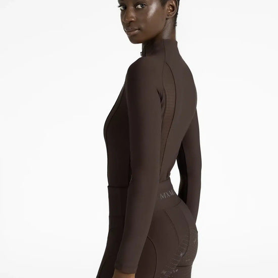 Maximilian Equestrian Frame Long Sleeve Base Layer Performance Riding Top by Maximilian Equestrian at  Try a Bit