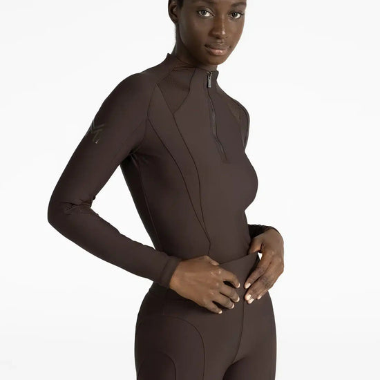 Maximilian Equestrian Frame Long Sleeve Base Layer Performance Riding Top by Maximilian Equestrian at  Try a Bit