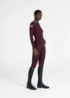 Maximilian Equestrian Concept Long Sleeve Polo Shirt (Burgundy) by Maximilian Equestrian at  Try a Bit