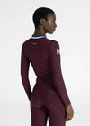 Maximilian Equestrian Concept Long Sleeve Polo Shirt (Burgundy) by Maximilian Equestrian at  Try a Bit