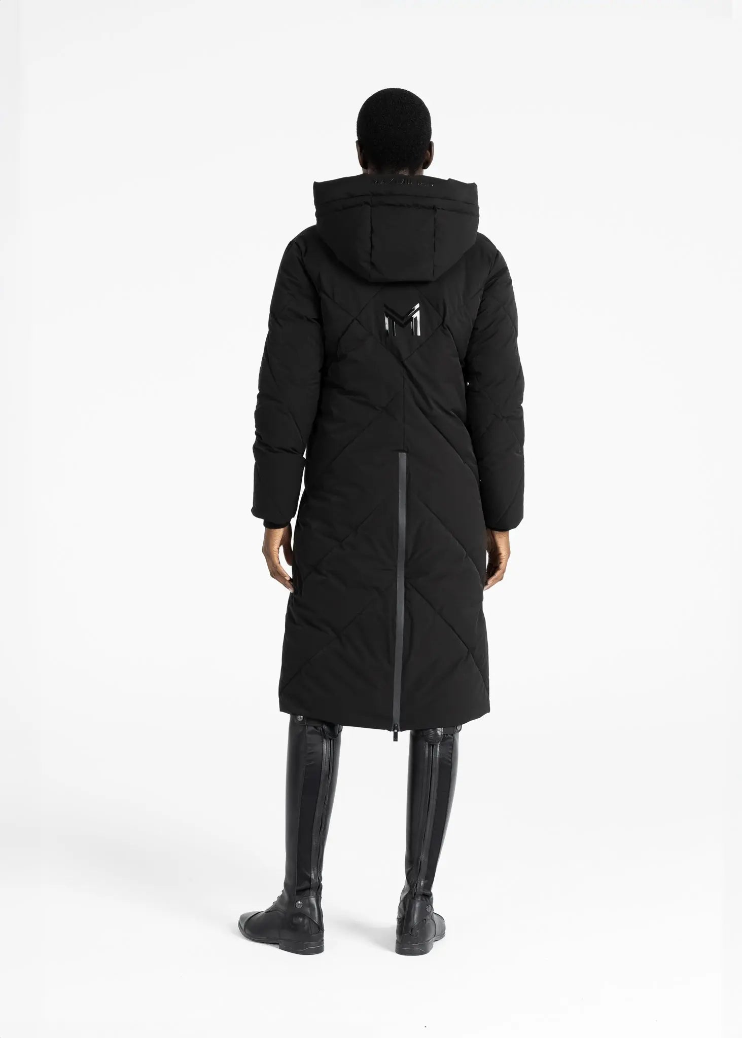 Global Puffer Jacket (Black) by Maximilian Equestrian at  Try A Bit