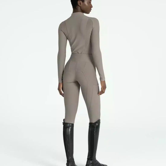 Maximilian Equestrian Outline Riding Leggings Taupe by Maximilian Equestrian at  Try a Bit